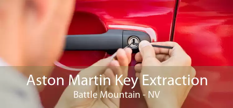 Aston Martin Key Extraction Battle Mountain - NV