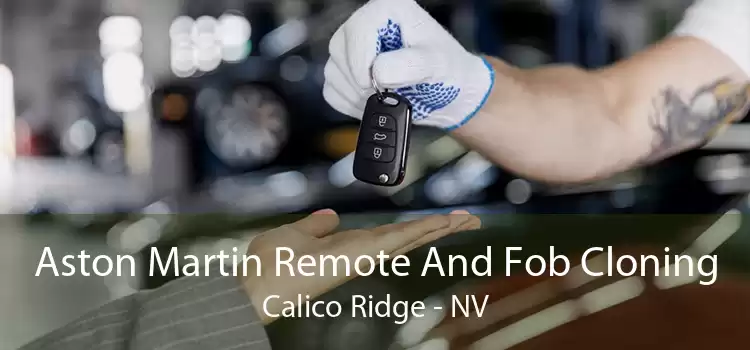 Aston Martin Remote And Fob Cloning Calico Ridge - NV