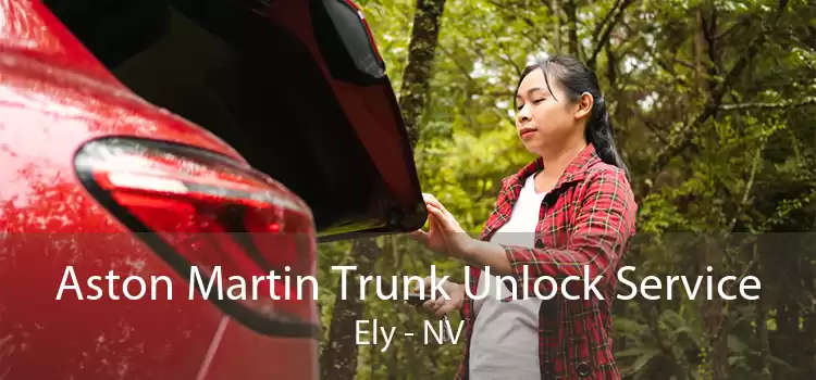 Aston Martin Trunk Unlock Service Ely - NV
