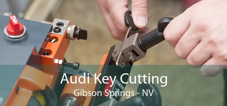 Audi Key Cutting Gibson Springs - NV