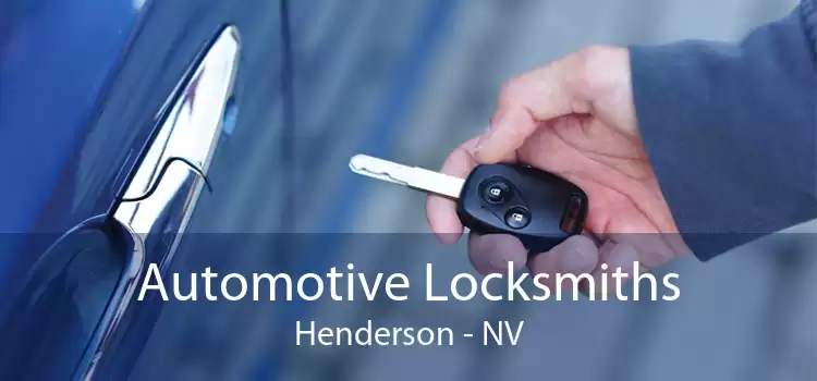 Automotive Locksmiths Henderson - NV