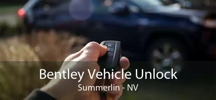 Bentley Vehicle Unlock Summerlin - NV