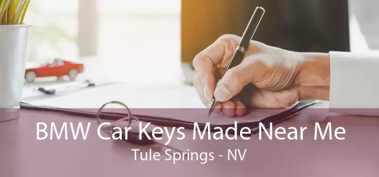 BMW Car Keys Made Near Me Tule Springs - NV