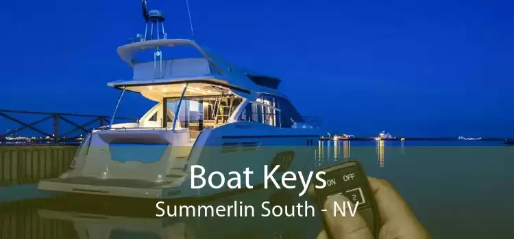 Boat Keys Summerlin South - NV
