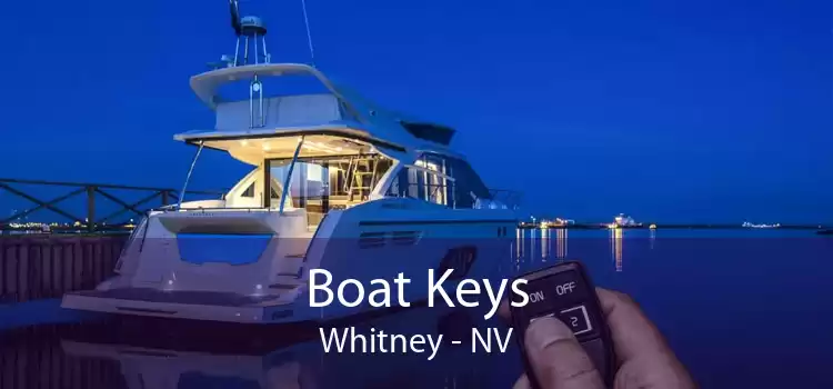 Boat Keys Whitney - NV