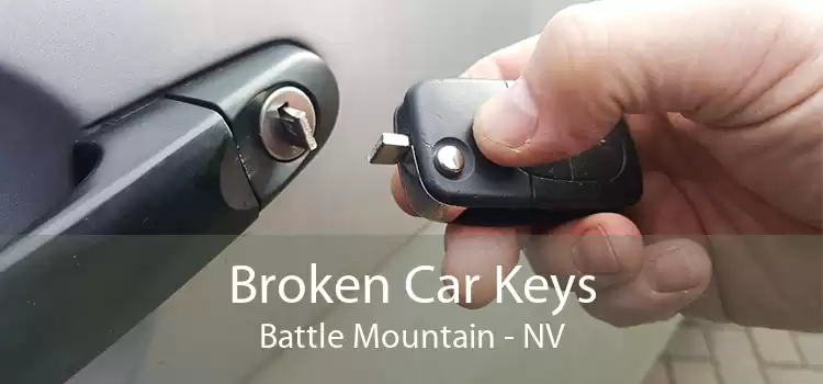 Broken Car Keys Battle Mountain - NV