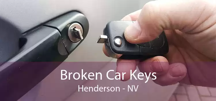 Broken Car Keys Henderson - NV