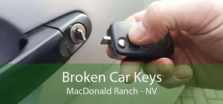 Broken Car Keys MacDonald Ranch - NV