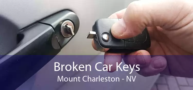 Broken Car Keys Mount Charleston - NV