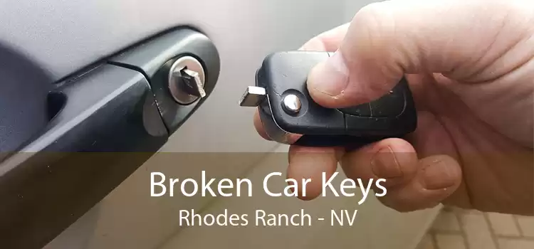 Broken Car Keys Rhodes Ranch - NV