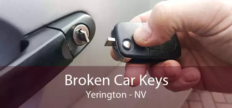 Broken Car Keys Yerington - NV