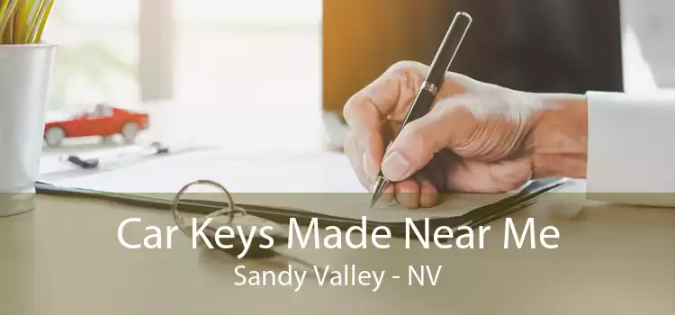 Car Keys Made Near Me Sandy Valley - NV
