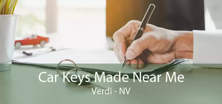 Car Keys Made Near Me Verdi - NV