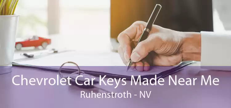 Chevrolet Car Keys Made Near Me Ruhenstroth - NV