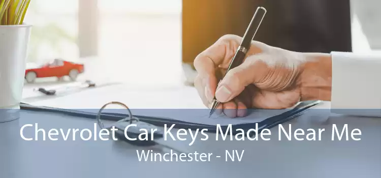 Chevrolet Car Keys Made Near Me Winchester - NV