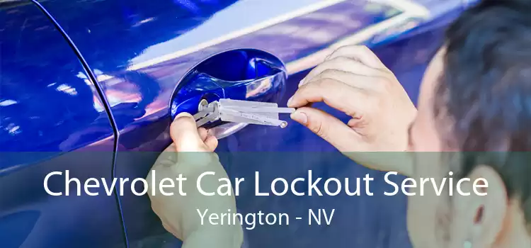 Chevrolet Car Lockout Service Yerington - NV