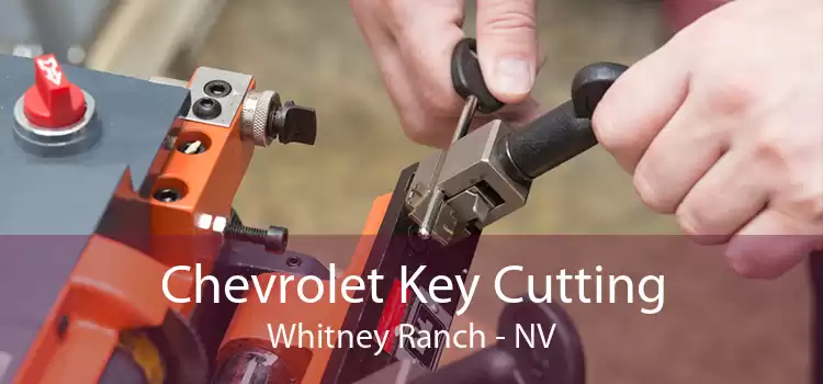 Chevrolet Key Cutting Whitney Ranch - NV
