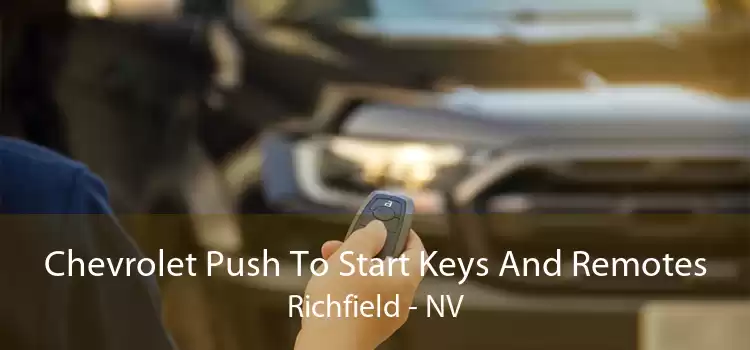 Chevrolet Push To Start Keys And Remotes Richfield - NV