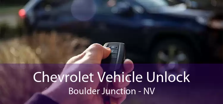 Chevrolet Vehicle Unlock Boulder Junction - NV