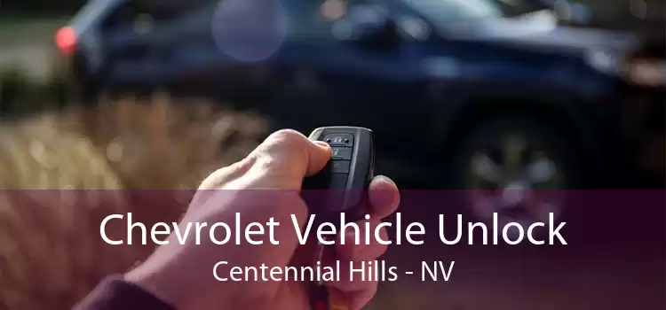 Chevrolet Vehicle Unlock Centennial Hills - NV