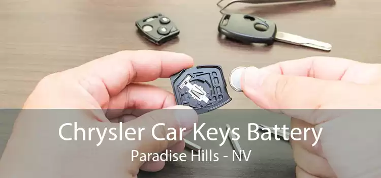 Chrysler Car Keys Battery Paradise Hills - NV