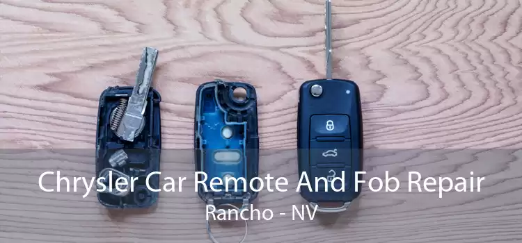 Chrysler Car Remote And Fob Repair Rancho - NV