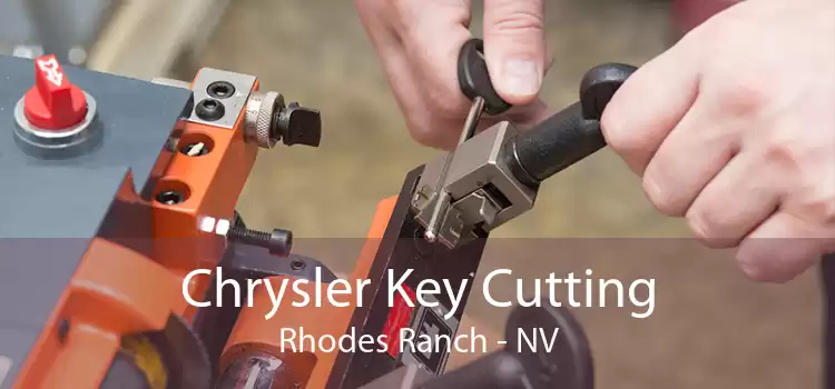 Chrysler Key Cutting Rhodes Ranch - NV