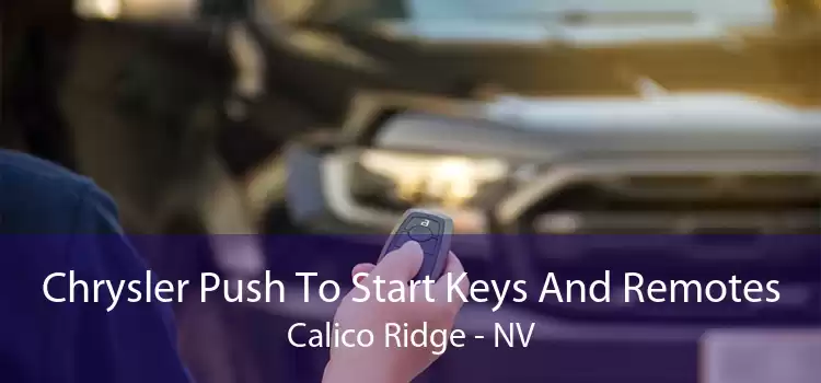 Chrysler Push To Start Keys And Remotes Calico Ridge - NV