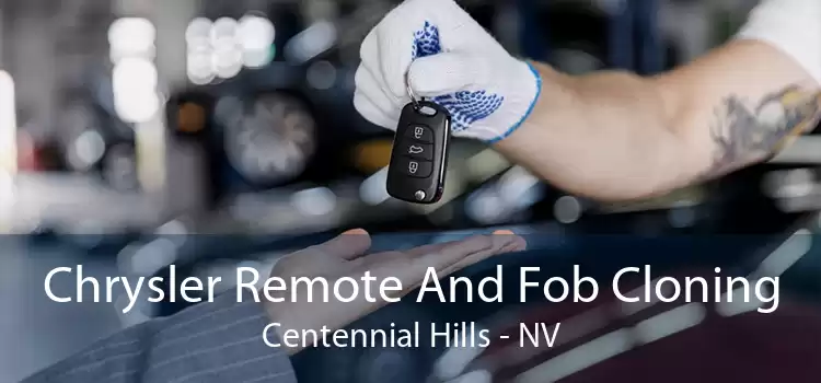 Chrysler Remote And Fob Cloning Centennial Hills - NV