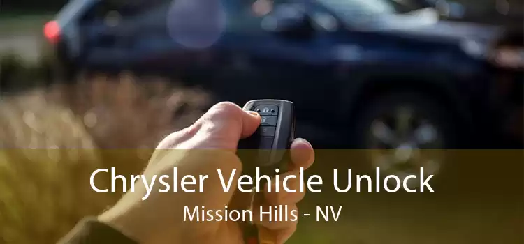Chrysler Vehicle Unlock Mission Hills - NV