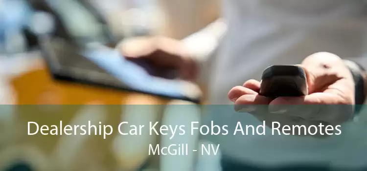 Dealership Car Keys Fobs And Remotes McGill - NV