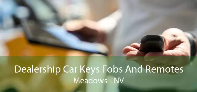 Dealership Car Keys Fobs And Remotes Meadows - NV