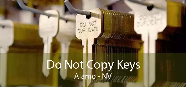 Do Not Copy Keys Alamo - NV