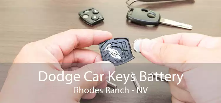 Dodge Car Keys Battery Rhodes Ranch - NV