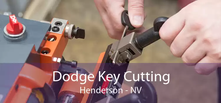 Dodge Key Cutting Henderson - NV