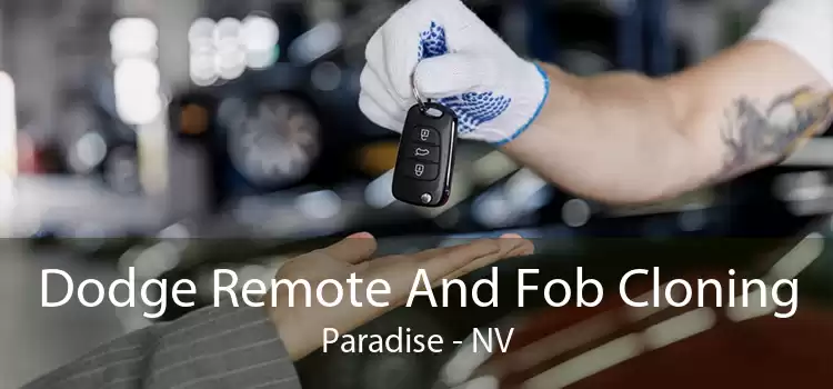 Dodge Remote And Fob Cloning Paradise - NV