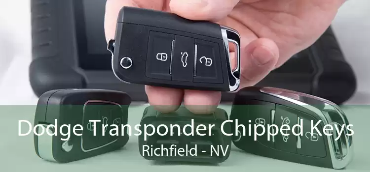 Dodge Transponder Chipped Keys Richfield - NV