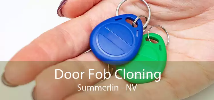Door Fob Cloning Summerlin - NV