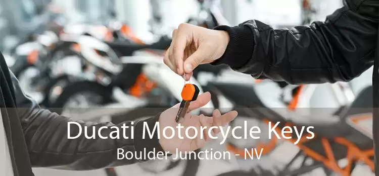 Ducati Motorcycle Keys Boulder Junction - NV