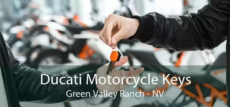 Ducati Motorcycle Keys Green Valley Ranch - NV