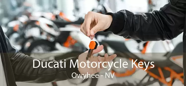 Ducati Motorcycle Keys Owyhee - NV