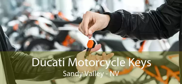 Ducati Motorcycle Keys Sandy Valley - NV