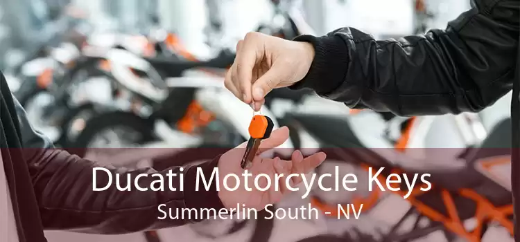 Ducati Motorcycle Keys Summerlin South - NV