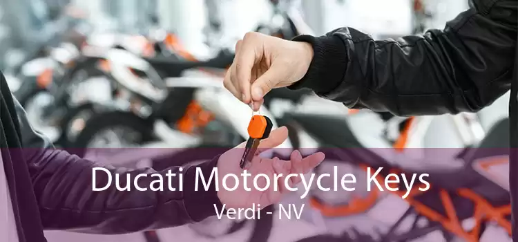 Ducati Motorcycle Keys Verdi - NV
