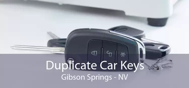 Duplicate Car Keys Gibson Springs - NV