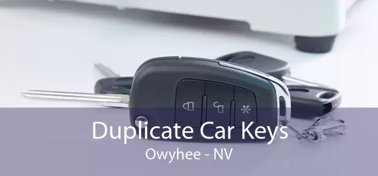 Duplicate Car Keys Owyhee - NV