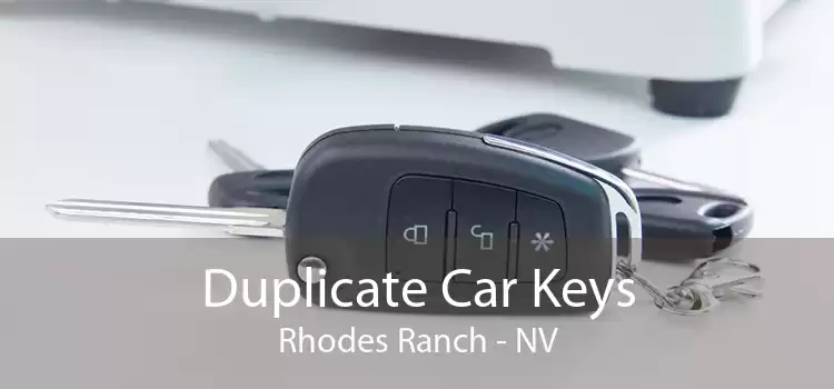 Duplicate Car Keys Rhodes Ranch - NV