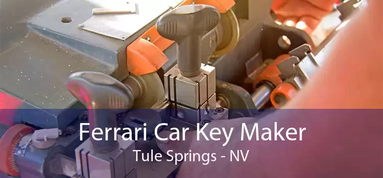 Ferrari Car Key Maker Tule Springs - NV