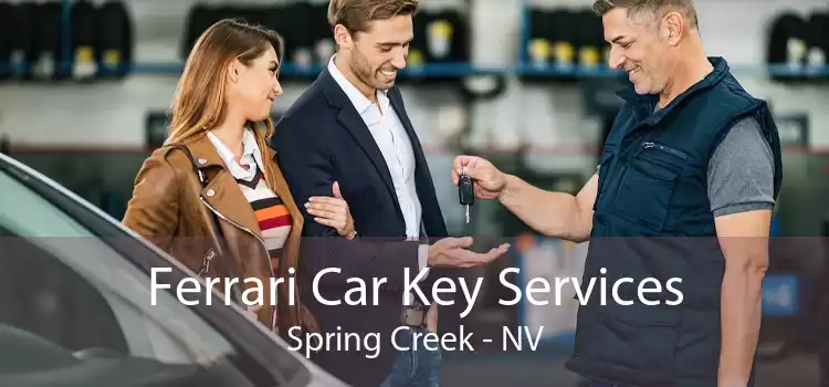 Ferrari Car Key Services Spring Creek - NV