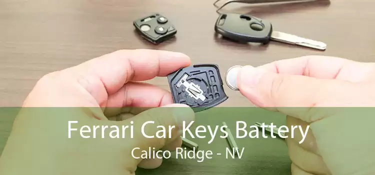 Ferrari Car Keys Battery Calico Ridge - NV